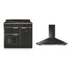 Rangemaster Classic Deluxe Dual Fuel Range Cooker & Hood Pack