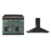 Rangemaster Classic Deluxe Dual Fuel Range Cooker & Hood Pack