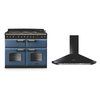 Rangemaster Classic Deluxe Dual Fuel Range Cooker & Hood Pack