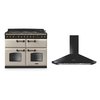 Rangemaster Classic Deluxe Dual Fuel Range Cooker & Hood Pack