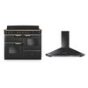 Rangemaster Classic Deluxe Induction Range Cooker & Hood Pack