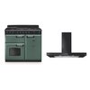 Rangemaster Classic Deluxe Dual Fuel Range Cooker & Hood Pack
