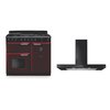 Rangemaster Classic Deluxe Dual Fuel Range Cooker & Hood Pack