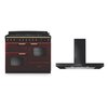 Rangemaster Classic Deluxe Dual Fuel Range Cooker & Hood Pack