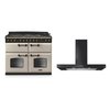 Rangemaster Classic Deluxe Dual Fuel Range Cooker & Hood Pack