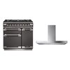 Rangemaster Elise Dual Fuel Range Cooker & Hood Pack
