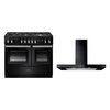 Rangemaster Professional Plus FX Dual Fuel Range Cooker & Hood Pack