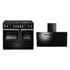 Rangemaster Professional Plus FX Dual Fuel Range Cooker & Hood Pack