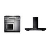 Rangemaster Professional Plus Induction Range Cooker & Hood Pack