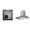 Rangemaster Professional Plus Induction Range Cooker & Hood Pack