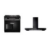 Rangemaster Professional Plus Gas Range Cooker & Hood Pack