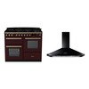 Rangemaster Estel Deluxe Dual Fuel Range Cooker & Hood Pack