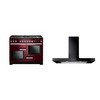 Rangemaster Professional Deluxe Dual Fuel Range Cooker & Hood Pack