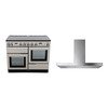 Rangemaster Professional Plus Induction Range Cooker & Hood Pack