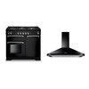 Rangemaster Kitchener Gas Range Cooker & Hood Pack