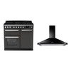 Rangemaster Estel Deluxe Dual Fuel Range Cooker & Hood Pack