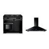 Rangemaster Kitchener Gas Range Cooker & Hood Pack