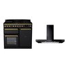 Rangemaster Estel Deluxe Dual Fuel Range Cooker & Hood Pack