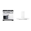Rangemaster Professional Deluxe Dual Fuel Range Cooker & Hood Pack