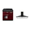 Rangemaster Classic Deluxe Dual Fuel Range Cooker & Hood Pack