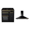 Rangemaster Estel Deluxe Dual Fuel Range Cooker & Hood Pack