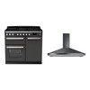 Rangemaster Estel Deluxe Dual Fuel Range Cooker & Hood Pack