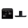 Rangemaster Classic Deluxe Dual Fuel Range Cooker & Hood Pack