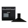 Rangemaster Professional Plus Induction Range Cooker & Hood Pack, A Rated