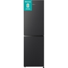 Hisense RB327N4BBE Total No Frost Fridge Freezer, 50/50, Black, E Rated