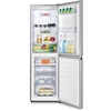 Hisense RB327N4BCE Total No Frost Fridge Freezer, 50/50, Stainless Steel, E Rated