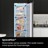 Samsung RB38C602ESA Series 6 Total No Frost Fridge Freezer, 70/30, Silver, E Rated