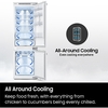 Samsung RB38C602ESA Series 6 Total No Frost Fridge Freezer, 70/30, Silver, E Rated