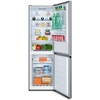 Hisense RB390N4WCE Total No Frost Fridge Freezer, 60/40, Stainless Steel, E Rated