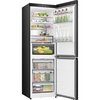 Hisense RB3K330SAFC Hi3 Total No Frost Fridge Freezer, 60/40, Black, C Rated