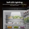 Hisense RB3K330SAFC Hi3 Total No Frost Fridge Freezer, 60/40, Black, C Rated