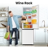 Hisense RB435N4BWE Total No Frost Fridge Freezer, 70/30, White, E Rated