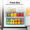 Hisense RB440N4ACA Total No Frost Fridge Freezer, 70/30, Stainless Steel, A Rated