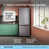 Samsung RB50DG632ES9EU No Frost Smart Fridge Freezer, 60/40, Silver, E Rated