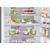 Samsung RB53DG703ES9 Series 8 SpaceMax Total No Frost Smart Combi Fridge Freezer, Refined Inox, 70/30, Silver, E Rated
