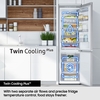 Samsung RB53DG706AS9 Series 8 Total No Frost SpaceMax� Smart Large Fridge Freezer, Refined Inox, 70/30, Silver, A Rated