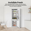 Hisense RB5B250SSWC1 Total No Frost Integrated Fridge Freezer, Sliding Hinge, 60/40, C Rated