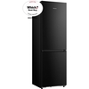 Hisense RB5K330GSFC KitchenFit Eclipse Total No Frost Wi-Fi Connected Fridge Freezer, Black Stainless, 60/40, C Rated
