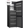 Hisense RB5K330GSFC KitchenFit Eclipse Total No Frost Wi-Fi Connected Fridge Freezer, Black Stainless, 60/40, C Rated