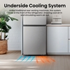 Hisense RB5P410SACCUK No Frost Fridge Freezer, 70/30, Silver, C Rated