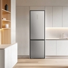 Hisense RB5P410SACCUK No Frost Fridge Freezer, 70/30, Silver, C Rated