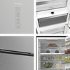 Hisense RB5P410SACCUK No Frost Fridge Freezer, 70/30, Silver, C Rated