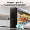 Hisense RB5P410SAFCUK Total No Frost Fridge Freezer, 70/30, Black, C Rated