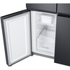 Samsung RF48A401EB4 Series 8 American Fridge Freezer, Gentle Black Matt, E Rated,  Non-Plumbed
