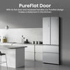 Hisense RF632N4AIE1 American Fridge Freezer, Stainless Steel, E Rated,  Non-Plumbed
