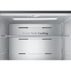 Hisense RF632N4AIE1 American Fridge Freezer, Stainless Steel, E Rated,  Non-Plumbed